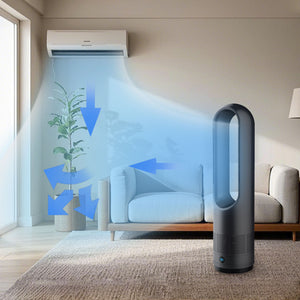 Airstream Luft renser med køl og varme - Sort