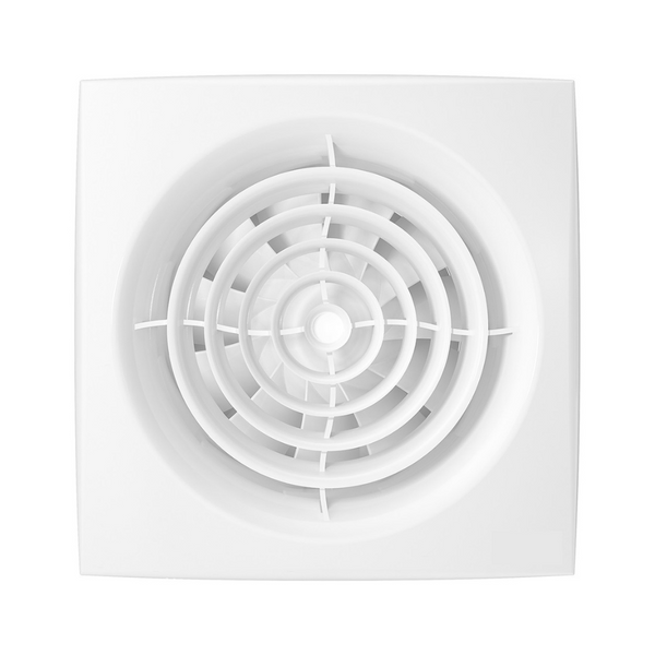 Baderumsventilator med timer og fugtstyring Ø125
